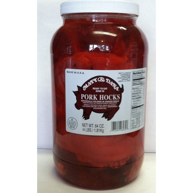 Pickled Pork Hocks 64 Oz.(4lb) Size