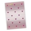 CraftStar Heart Polka Dot Stencil - Craftstar Hearts Pattern Craft Stencils