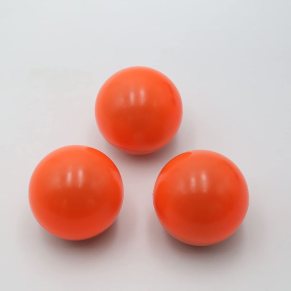 PEHHAH 65MM Russian Juggling Balls-Dense Chromite Filling Set of 3 (Orange)