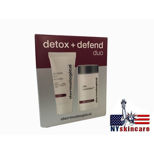 Dermalogica Detox+Defend Duo Kit 2 Products Brand New