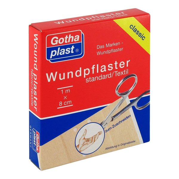 Gothaplast Wundpfl.. 8 cmx1 m Plaster Pack of 1