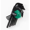 TRUSCO TRRI13S Hexagonal Bar Wrench Set, 13 Wrenches (Inch Type)