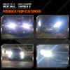 For 2003 2004 2005 Toyota 4Runner LED Headlight + Fog Light Bulbs Combo