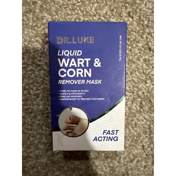 Dr. Luke Liquid Wart Remover & Corn Remover Mask (1-Box, .5oz)