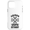 Dna Test Genetic Testing Crispr Microbiology Case for iPhone 16 Pro Max