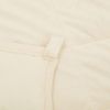 YAFF Weighted Blanket Light Cream 86.6"x90.6" 33.1 lb Fabric