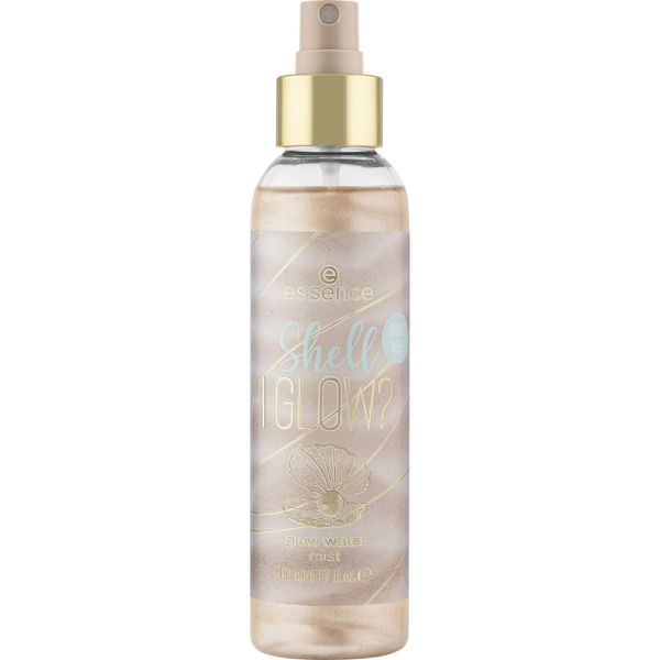 essence Tansation Shell I Glow? Glow Water Mist, Transparent (150 ml)