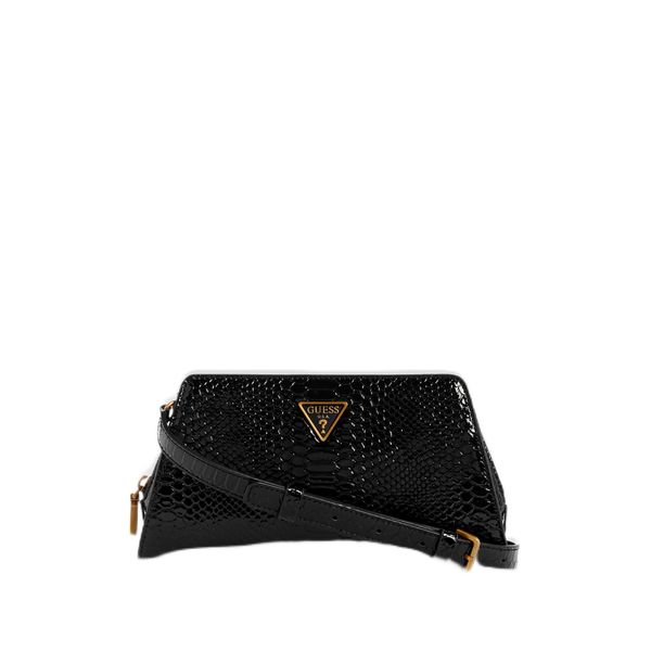 GUESS Annita Crossbody Top Zip, Schwarz, Einheitsgröße