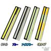 Caravan/Homy E24 LED Daylight, High Brightness Luminous, Ultra Thin Design, 2 Pack Silver Frame, Ice Blue Glowing