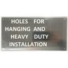 Sprinkler Riser #2 Sign (Aluminium Reflective !!!, RED 3X6)--REF24-1027