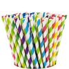 Comfy Package Paper Straws [Pack of 200] 100% Biodegradable