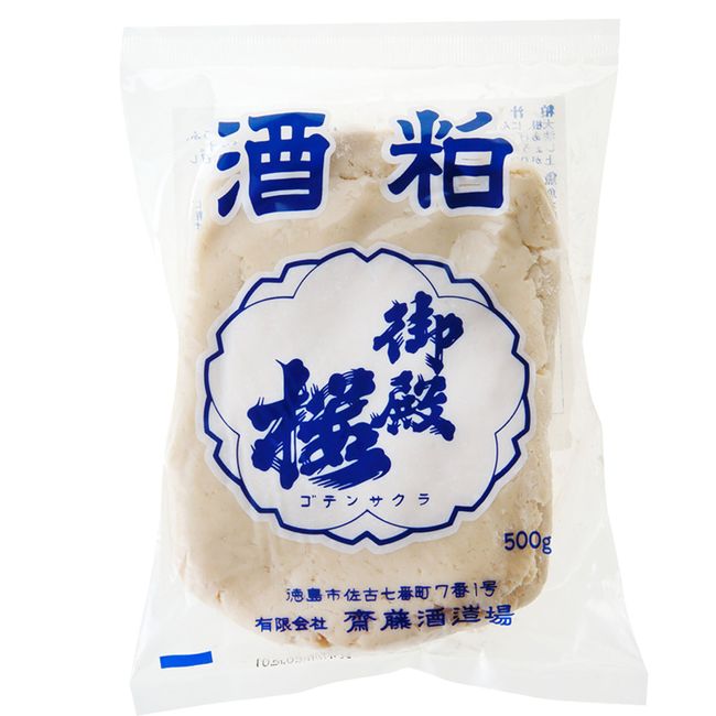 Gotenzakura Sake Lees 17.6 oz (500 g)