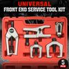 5Pcs Front End Service Pitman Arm Puller Ball Joint Tie Rod Removal Tool Set Red
