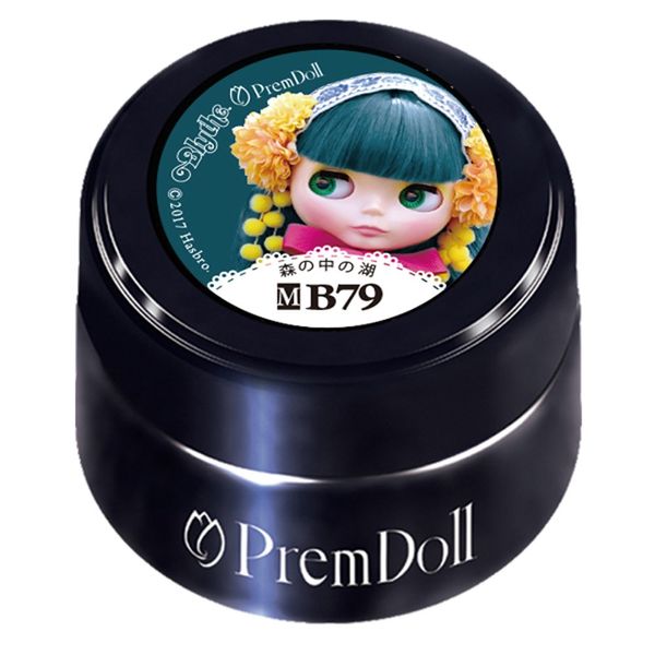 PRE GEL DOLL-B79 Lake in the Forest 0.1 oz (3 g) UV/LED Compatible, Color Gel