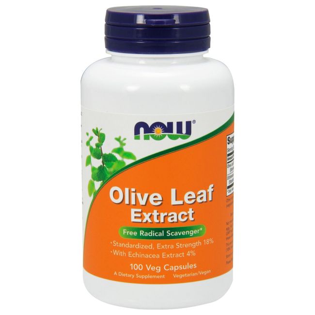 NOW Foods Olive Leaf Extract, 400 mg, 100 Veg Capsules