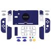 eXtremeRate DIY Replacement Shell Buttons for Nintendo Switch, Back Plate for Switch Console, Housing with Full Set Buttons for Joycon Handheld Controller - Classic SwitchCube Style