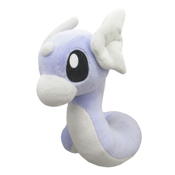 Sanei Boeki PP99 Pokémon All Star Collection Plush Toy, Dratini, Size S, W 4.7 x D 7.9 x H 7.1 in (12 x 20 x 18 cm)