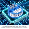 sourcing map 2pcs 0-450C RTD PT100 Temperature Sensor Transmitter Module 4-20MA DC24V Temperature Amplifier for Thermocouple, PLC Modules