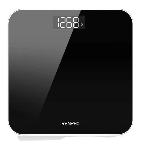 RENPHO Digital Body Weight Scale up to 400 lbs-Black NEW