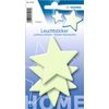 Herma Reflective Stickers, Permanent Hold, 5 Fluorescent Stickers per Pack, Sterne