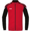 JAKO Kinder Polyesterjacke Performance, Rot/Schwarz, 152