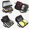Fireproof Document Box,File Organiser File Folder with 13 Pockets and Lock A4 Document Bag Document Organizer Multi-Layer Document Storage Bag for Keeping Certificate,Contract,Passport,Cards,USB