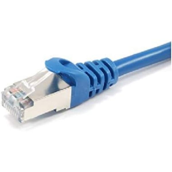 Equip Patch Cable RJ45 Cat6A S/FTP (S-STP) PIMF 0.25 m Blue