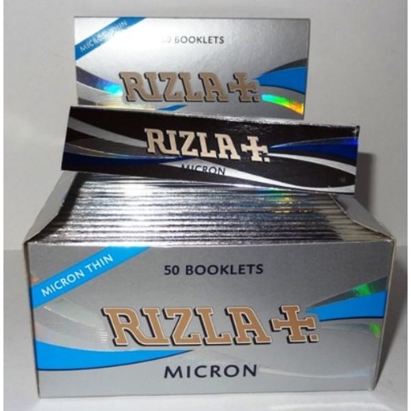 Rizla Micron King Size Slim (Micron Thin) Smoking Rolling Papers (10)