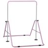 Updated Folding Gymnastics Bar w/ Adjustable Height Junior Expandable Horizontal