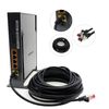 1aTTack.de - 1x 10m CAT6 patch cable S/FTP PIMF shielding CAT.6 RJ45 network cable Ethernet cable DSL LAN router switch modem patch panel - black - 1 piece