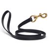 Viper Biothane Working Lead For Dogs 4ft,Black,W 5/8" - L 4'