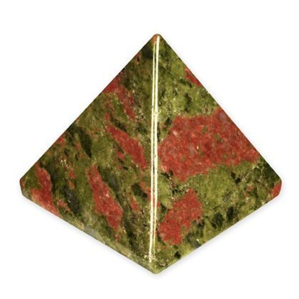 CrystalAge Unakite Pyramid - YUN4 - Medium