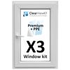 Premium Plus 4 x Window kit +PPE Clears trapped Condensation Inside Your Double Glazing Window.