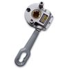 Worm Gear for Awnings Reduction 11:1 Silver
