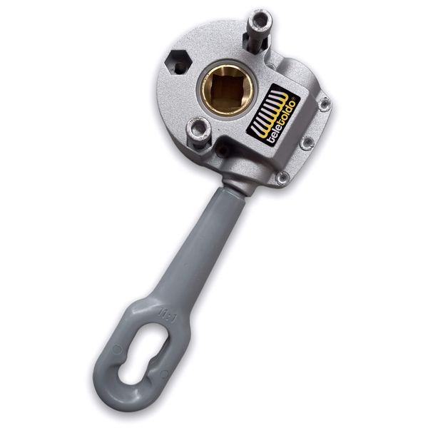 Worm Gear for Awnings Reduction 11:1 Silver