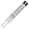 Imprinted Schmidt easyFLOW9000 Ballpoint Refill- Black Ink, Medium Tip 1.0mm - Pack of 2