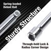 DURATECH 22-Piece Drive Tool Accessory Set, Including 1/4 3/8 1/2 Extension Bars