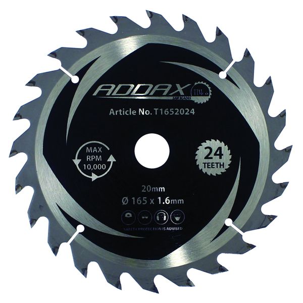 TIMCO Handheld Cordless Circular Saw Blade - 165 x 20 x 24T