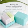 Ethique Pink In-Shower Container for Shampoo and Conditioner Bars - Plastic-Free