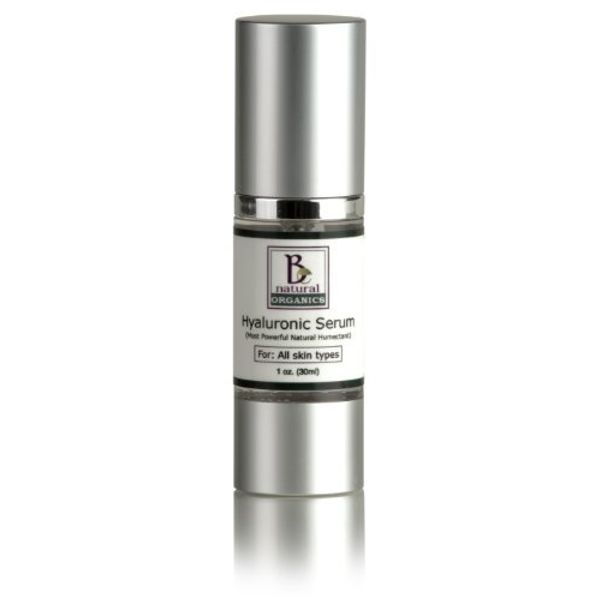 Be Natural Organics Hyaluronic Serum 1 Oz (30 ml)