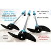 Drill Paddle ®, SCUBA, KAYAK,BOAT,CANOE,PONTOON,TUBE,OCEAN,PONTOON,OAR,DINGHY!
