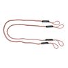 Extreme Max 3006.3056 BoatTector Bungee Dock Line Value 2-Pack - 7', Red/White