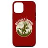 iPhone 13 Disc Golf Saurus Dinosaur T-Rex Disc Golf Player Case
