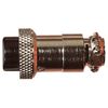 8 Pin Multi Contact Line Socket, Nickel