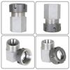Kimllier ER-32 Hex Collet Block Chuck Holder for CNC Lathe Engraving Machine