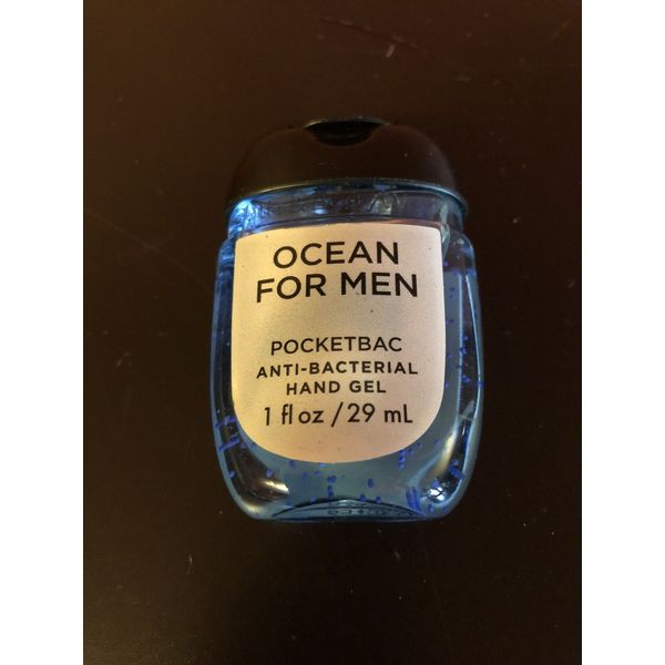 NEW Bath & Body Works Men's PocketBac Hand Sanitizer Ocean For Men