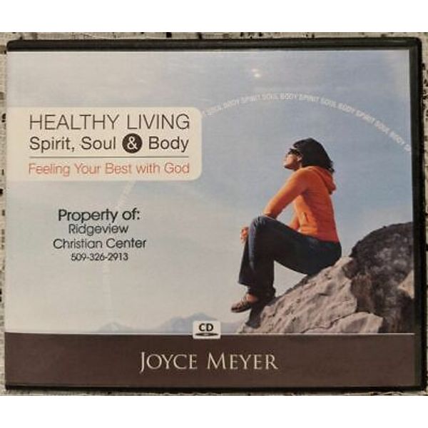 Feeling Your Best with God Christian Joyce Meyer 4 Audio CD Set Healthy Living