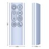 ZWP Replacement Remote Control for Dyson TP4A TP4B Pure Cool Air Purifier Tower Fan(Silver)