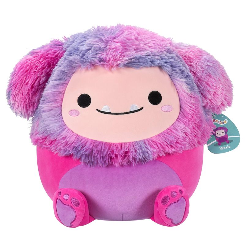 Squishmallows Woxie 12 Inch SQUISHMALLOWS Woxie De Bigfoot - 12-Inch Magenta Tie-Dye Pluche Knuffel Squishmallow Xxl