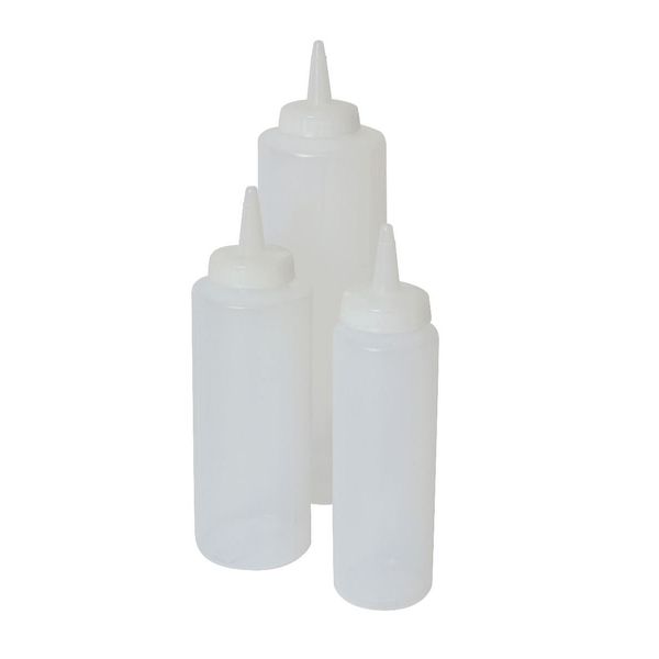 Genware NEV-SQB24C Squeeze Bottle, Clear 24 oz./71 cL